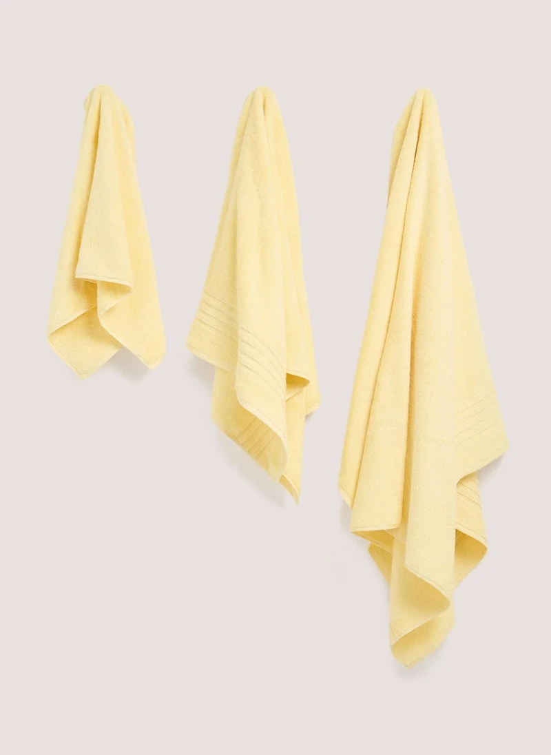 ماتلان Yellow Egyptian Towel